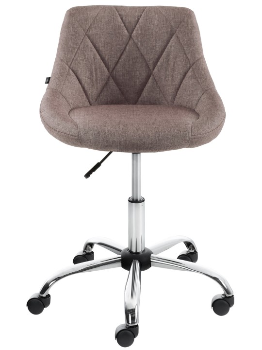 Arbejdsskammel Lazio stof, taupe