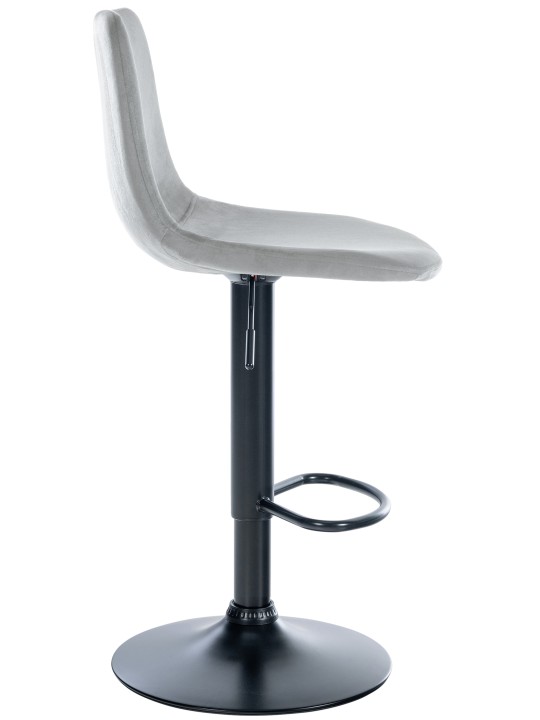 Barstol Divo fløjl, grå Barstol Divo fløjl, grå