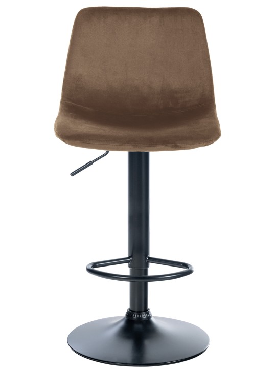 Barstol Divo fløjl, brun