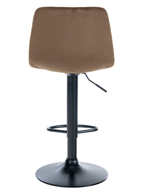 Barstol Divo fløjl, brun