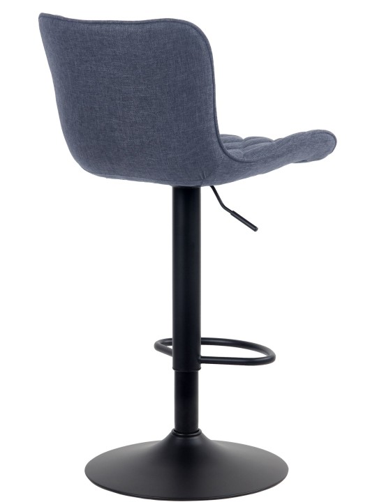 Barstol Emma stof, blå