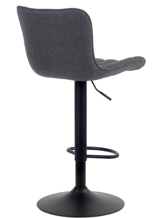 Barstol Emma stof, sort