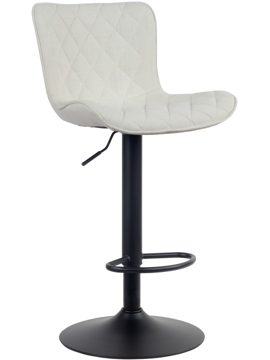 Barstol Emma stof, creme