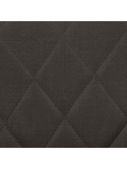 Barstol Lazio stof krom, mørkegrå