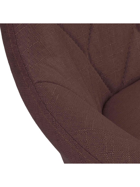 Barstol Lazio stof, brun