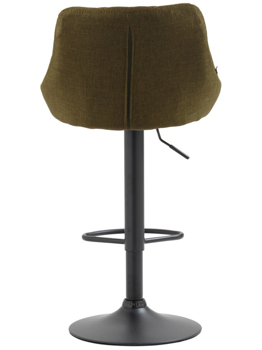Barstol Lazio stof, grøn