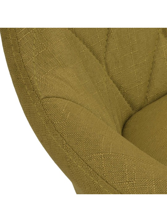 Barstol Lazio stof, grøn