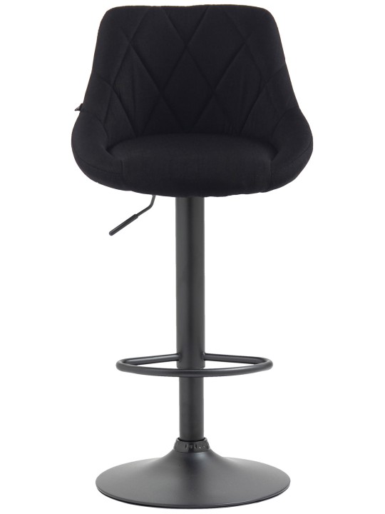 Barstol Lazio stof, sort Barstol Lazio stof, sort