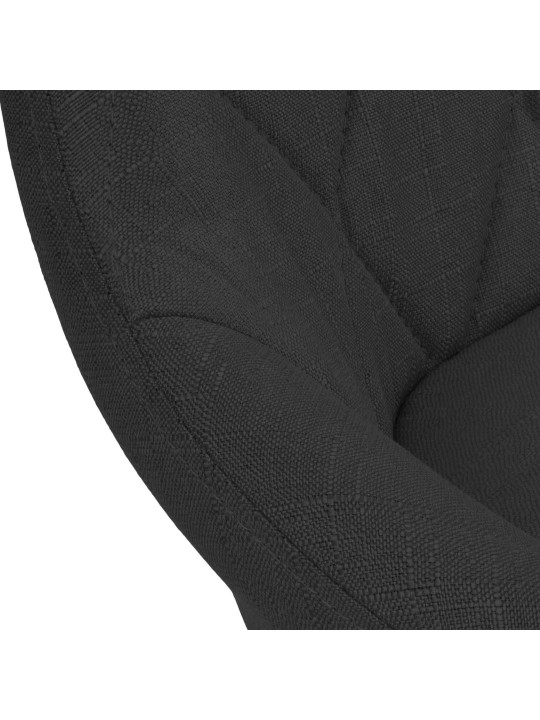 Barstol Lazio stof, sort Barstol Lazio stof, sort