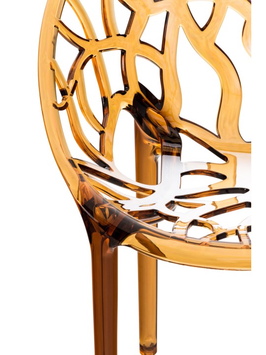 Stabelstol CRYSTAL, rav