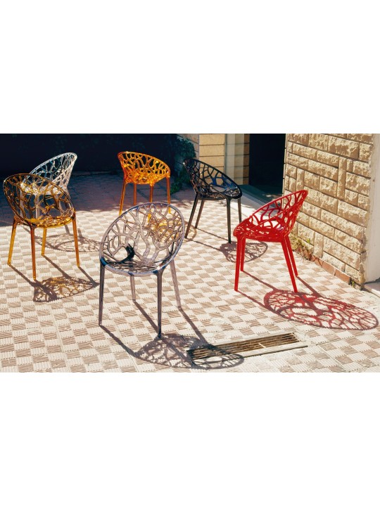 Stabelstol CRYSTAL, rav