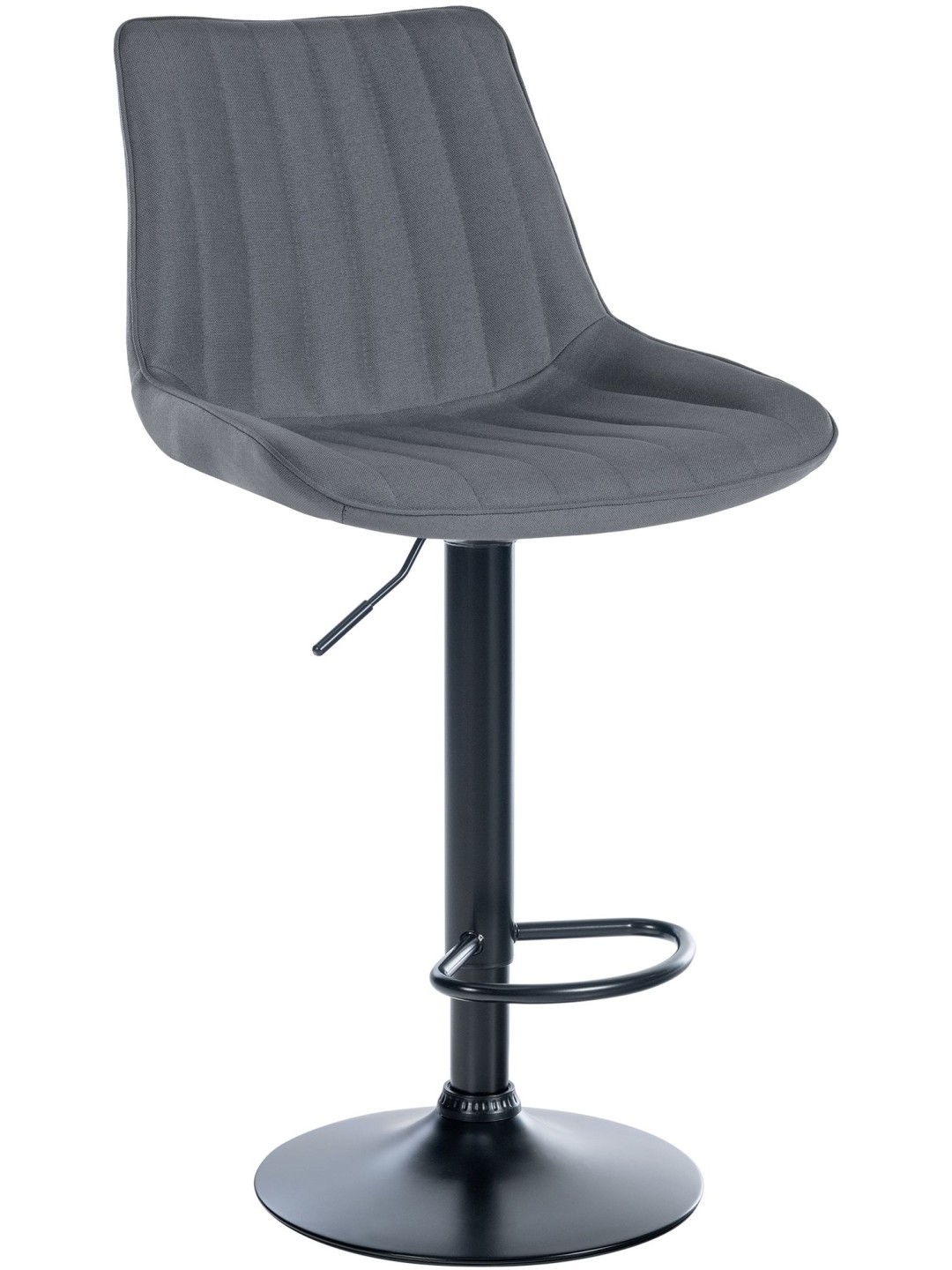 Barstol Toni stof, grå