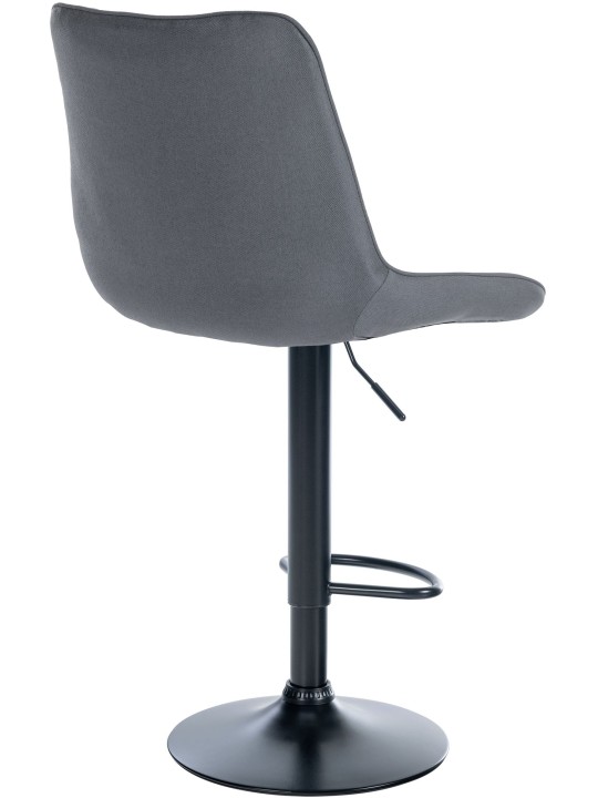 Barstol Toni stof, grå