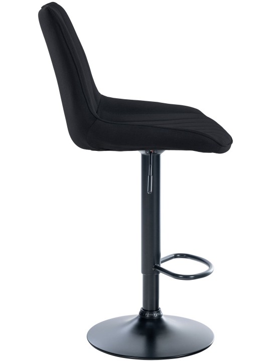 Barstol Toni stof, sort