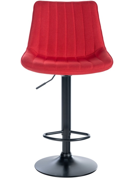 Barstol Toni stof, rød