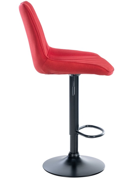 Barstol Toni stof, rød