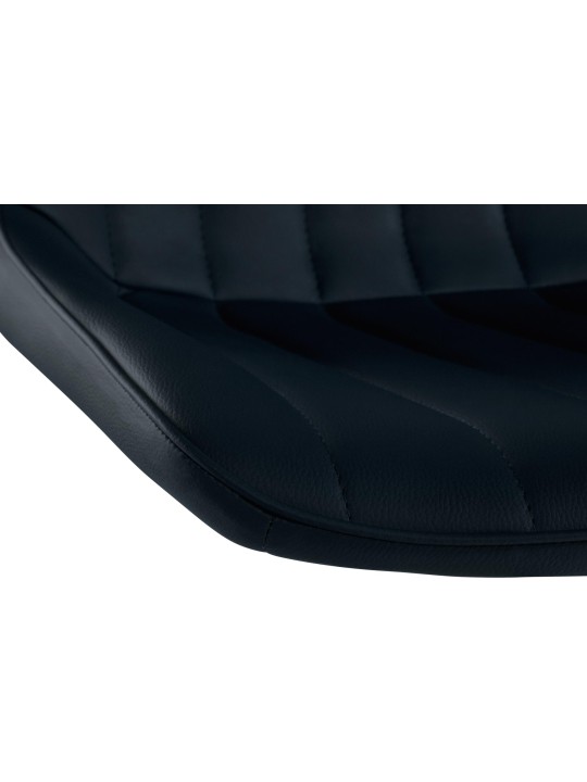 Barstol Toni imiteret læder, sort