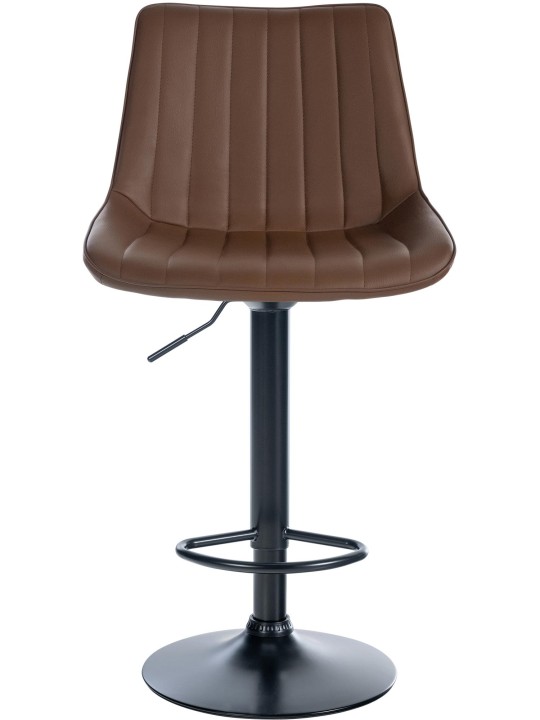 Barstol Toni imiteret læder, brun