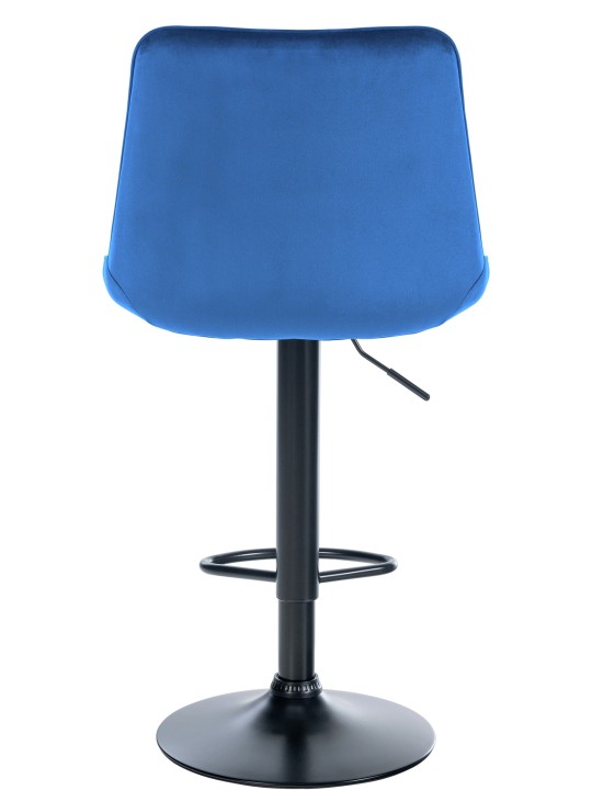 Barstol Toni fløjl, blå