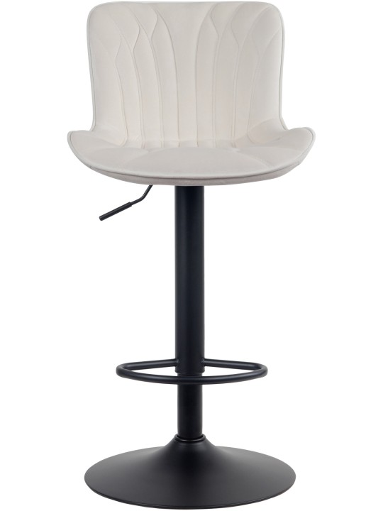 Barstol Linus fløjl, creme