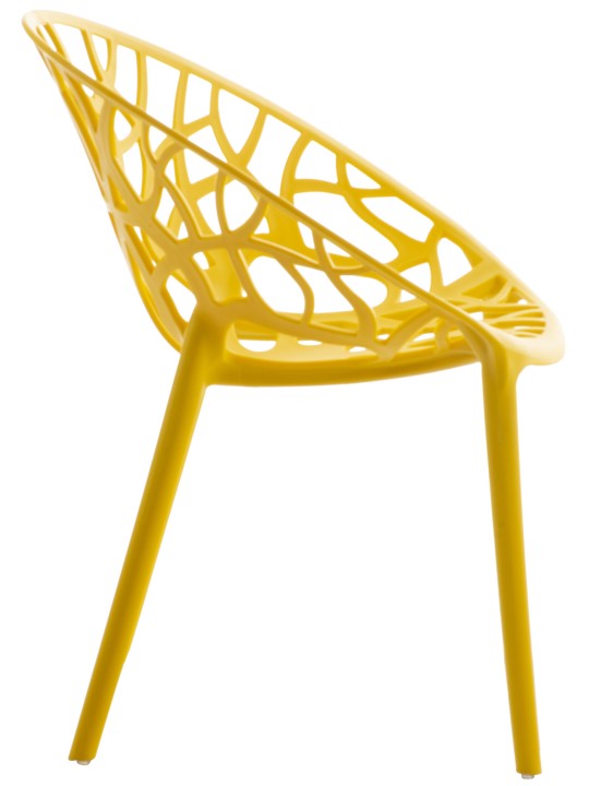 Sæt med 4 stole Hope, gul Sæt med 4 stole Hope, gul