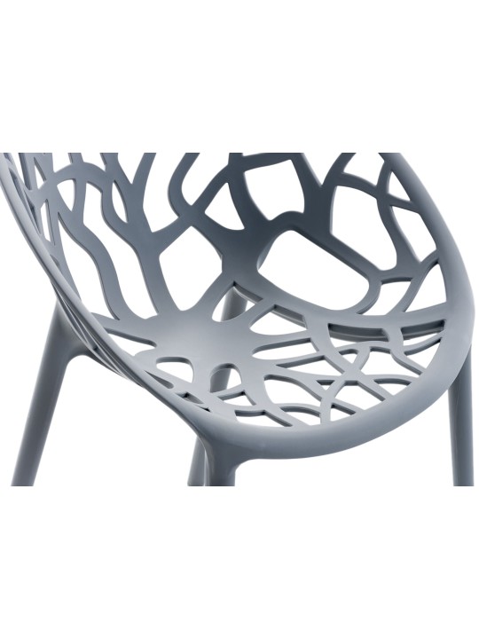 Sæt med 4 stole Hope, antracit