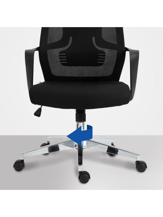 Kontorstol Kanab, sort Kontorstol Kanab, sort