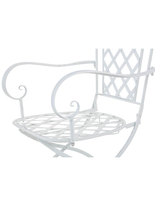 Sæt med 2 stole Adara, hvid