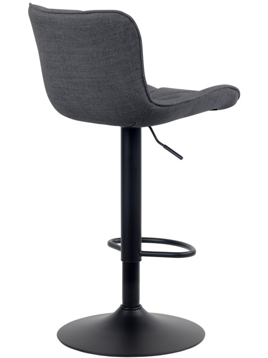 Sæt med 2 barstole Linus stof, sort Sæt med 2 barstole Linus stof, sort