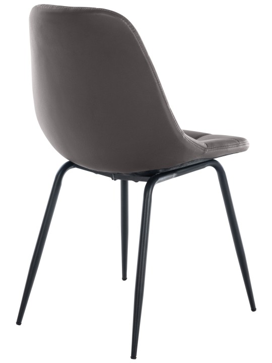 Stol Tom imiteret læder, brun