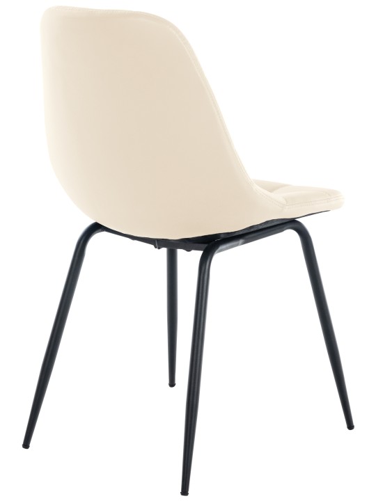 Stol Tom imiteret læder, creme Stol Tom imiteret læder, creme