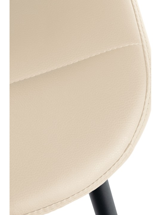 Stol Tom imiteret læder, creme Stol Tom imiteret læder, creme