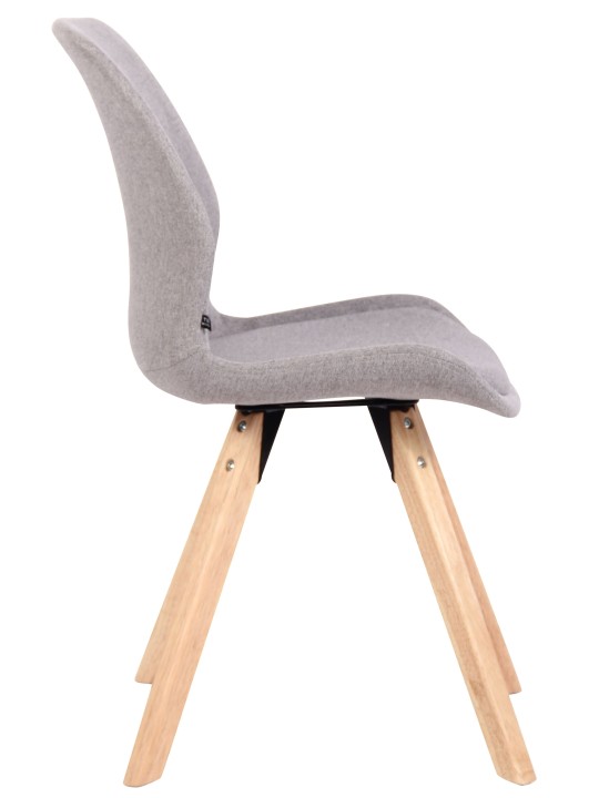 Stol Luna stof, grå