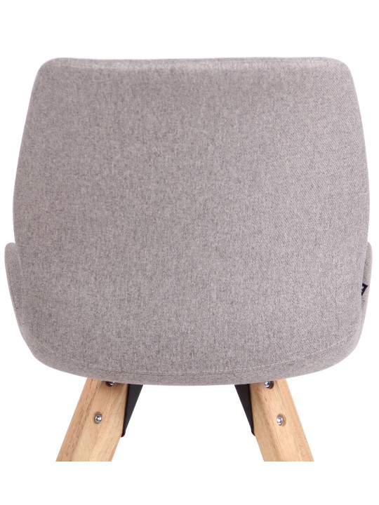 Stol Luna stof, grå