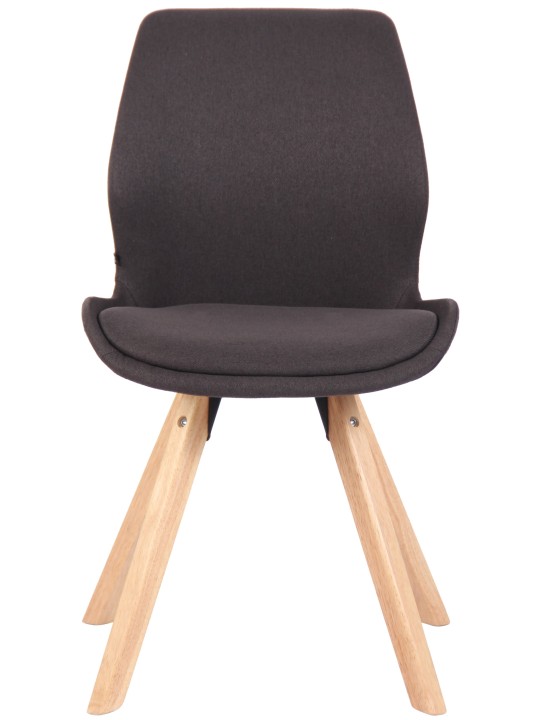 Stol Luna stof, sort