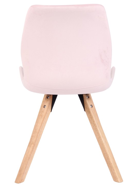 Stol Luna Velvet, pink
