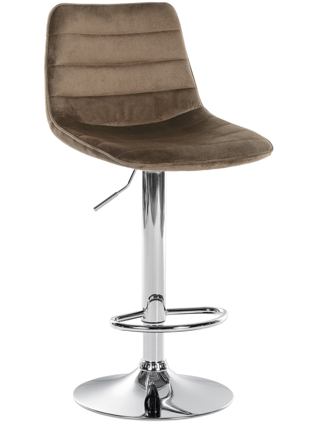 Barstol Lex fløjlskrom, brun