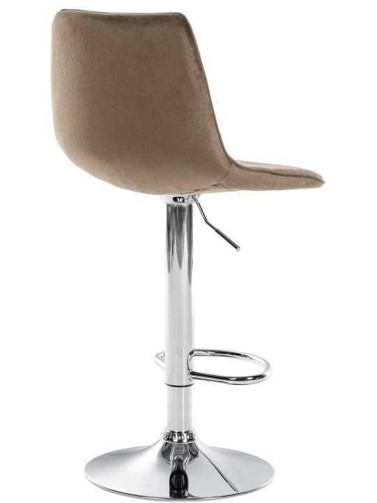 Barstol Lex fløjlskrom, brun