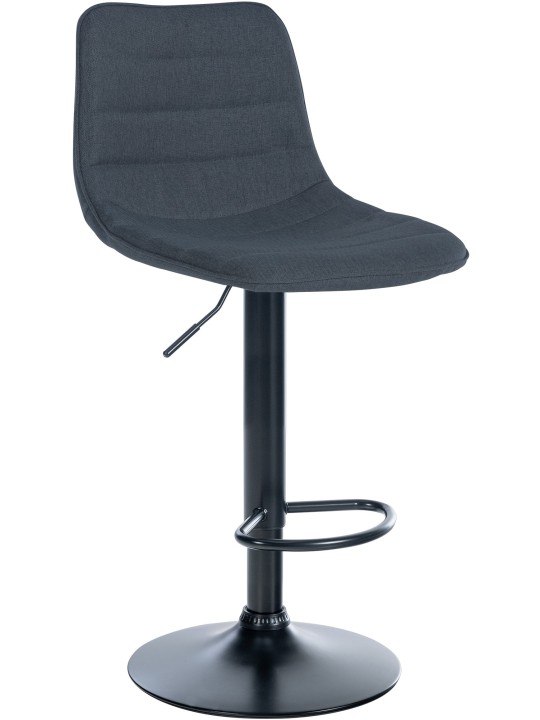 Barstol Lex stof, mørkegrå