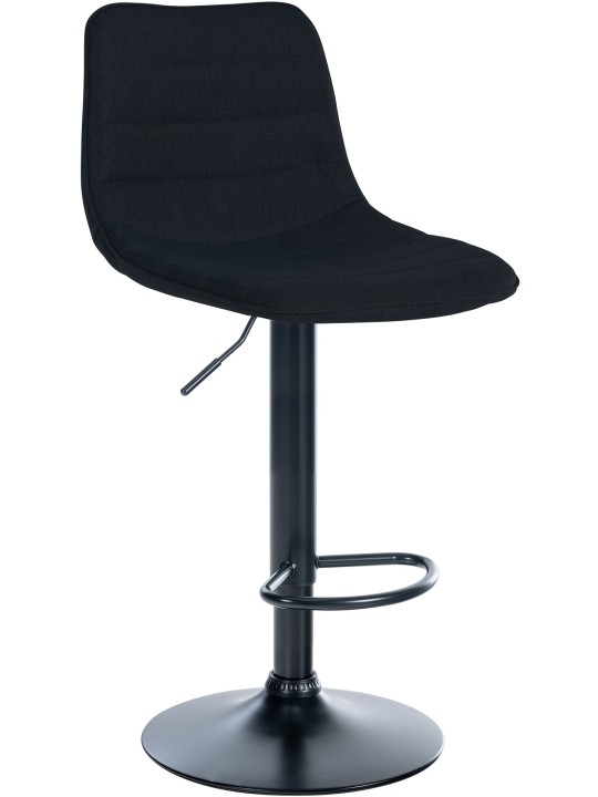 Barstol Lex stof, sort