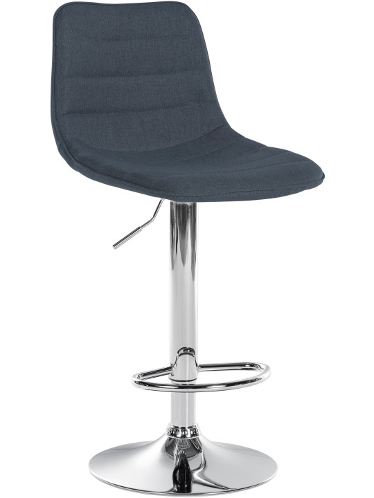 Barstol Lex stof krom, mørkegrå Barstol Lex stof krom, mørkegrå