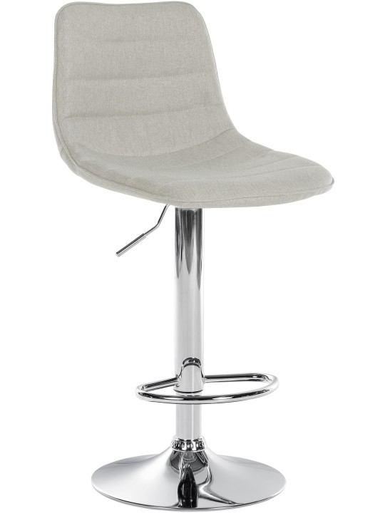 Barstol Lex stof krom, creme Barstol Lex stof krom, creme