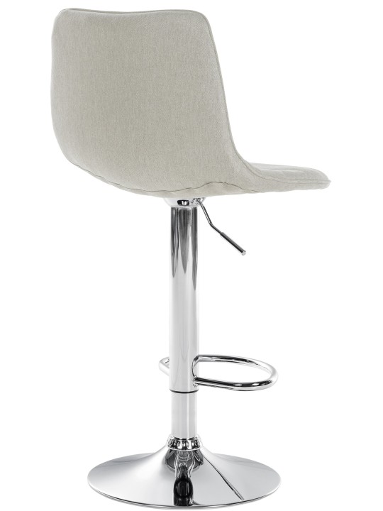 Barstol Lex stof krom, creme Barstol Lex stof krom, creme