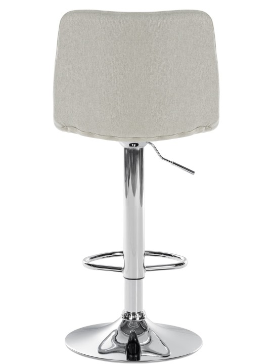 Barstol Lex stof krom, creme Barstol Lex stof krom, creme