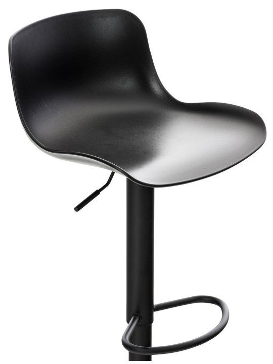 Sæt med 4 barstole Almada, sort Sæt med 4 barstole Almada, sort