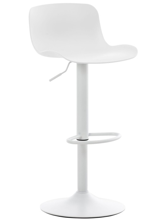 Sæt med 4 barstole Almada, hvid