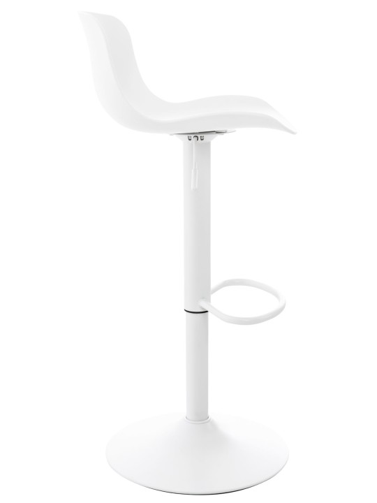 Sæt med 4 barstole Almada, hvid