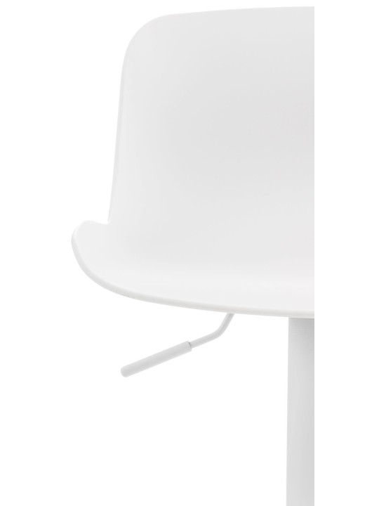 Sæt med 4 barstole Almada, hvid