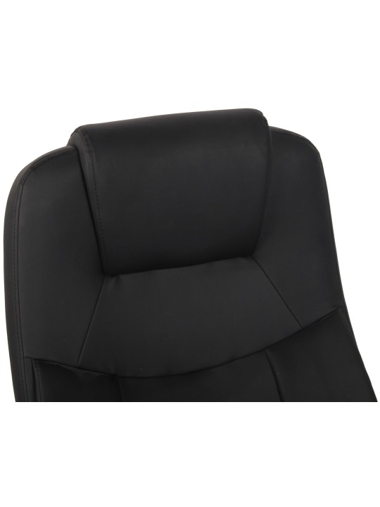 Kontorstol BIG Apollo imiteret læder V2, sort