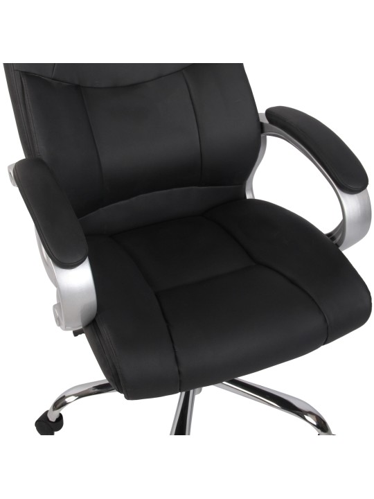 Kontorstol BIG Apollo imiteret læder V2, sort